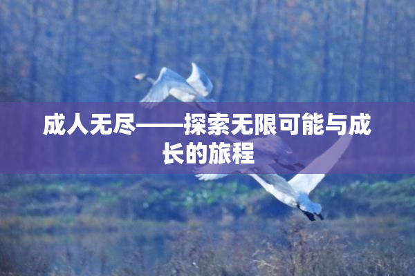 成人无尽——探索无限可能与成长的旅程