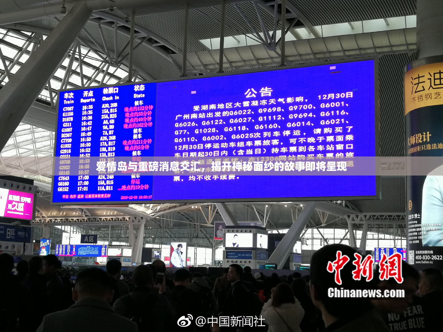 爱情岛与重磅消息交汇，揭开神秘面纱的故事即将呈现