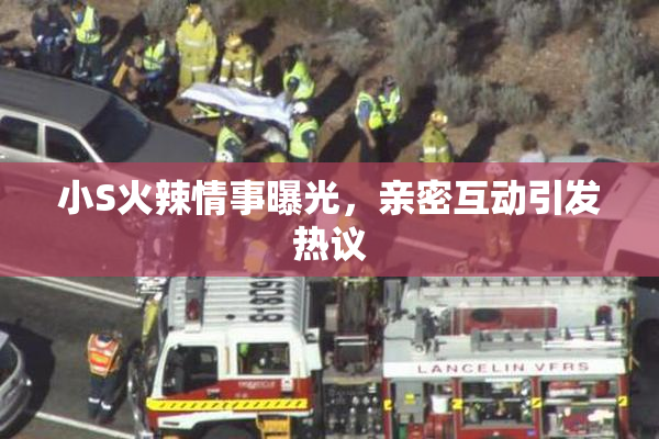 小S火辣情事曝光，亲密互动引发热议