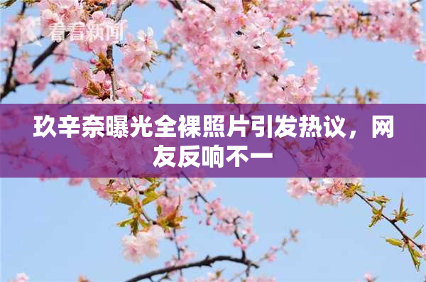 玖辛奈曝光全裸照片引发热议，网友反响不一