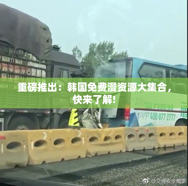 重磅推出：韩国免费漫资源大集合，快来了解!
