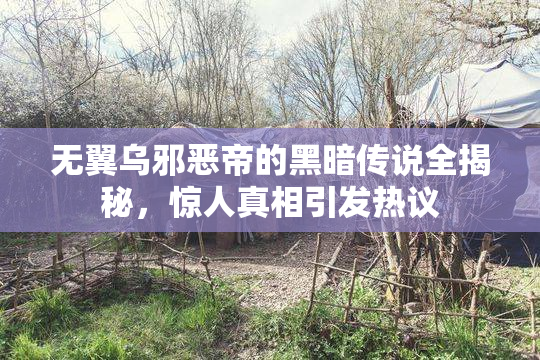 无翼乌邪恶帝的黑暗传说全揭秘，惊人真相引发热议