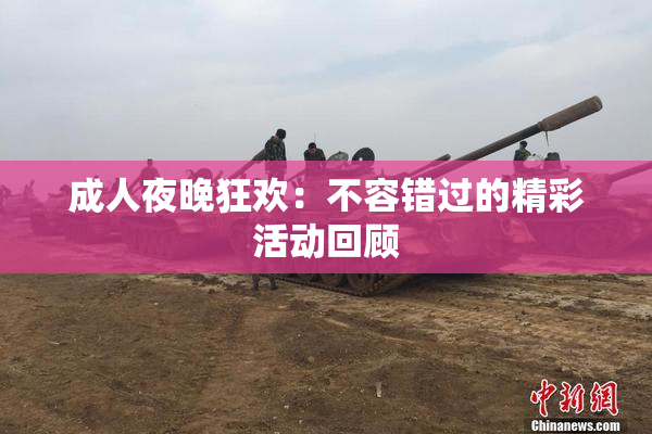成人夜晚狂欢：不容错过的精彩活动回顾