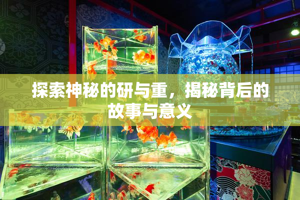 探索神秘的研与重，揭秘背后的故事与意义