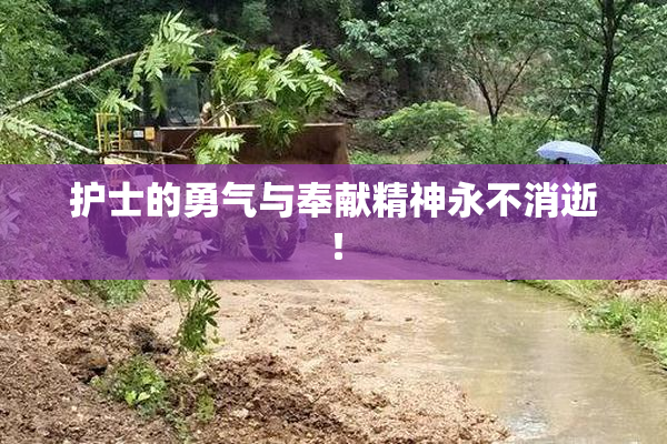 护士的勇气与奉献精神永不消逝！