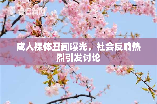 成人裸体丑闻曝光，社会反响热烈引发讨论