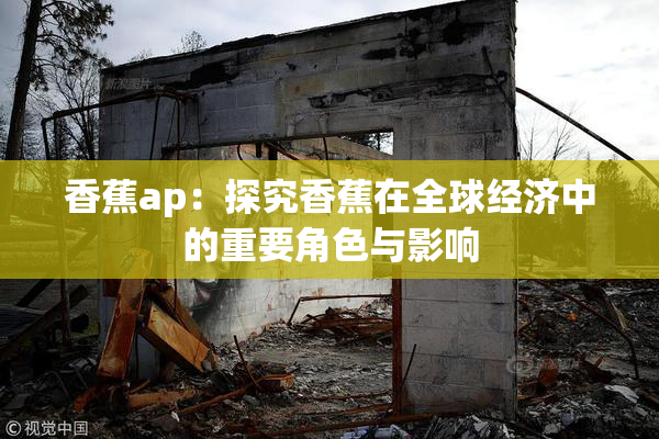 香蕉ap：探究香蕉在全球经济中的重要角色与影响