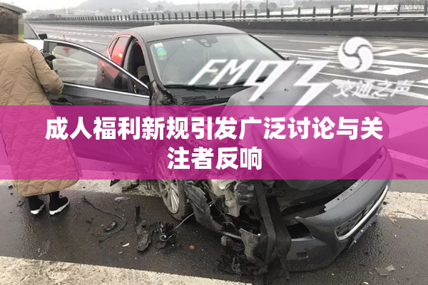 成人福利新规引发广泛讨论与关注者反响