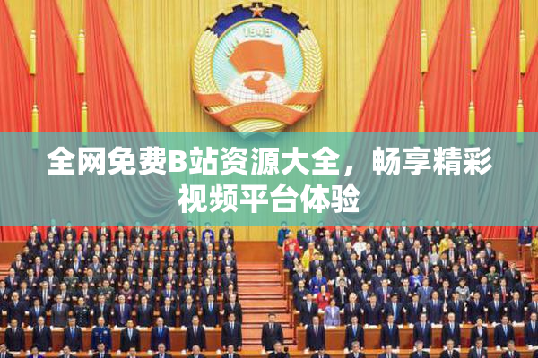全网免费B站资源大全，畅享精彩视频平台体验