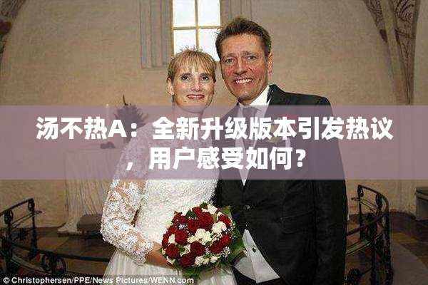 汤不热A：全新升级版本引发热议，用户感受如何？