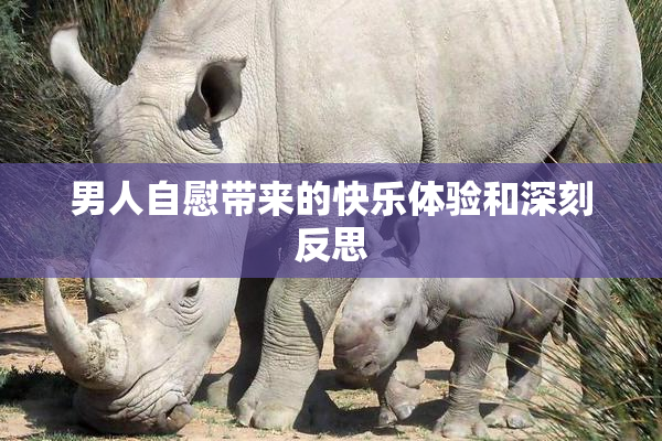 男人自慰带来的快乐体验和深刻反思