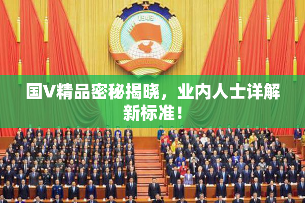 国V精品密秘揭晓，业内人士详解新标准！