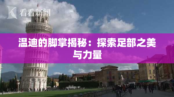 温迪的脚掌揭秘：探索足部之美与力量
