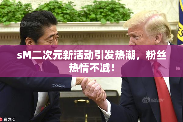 sM二次元新活动引发热潮，粉丝热情不减！
