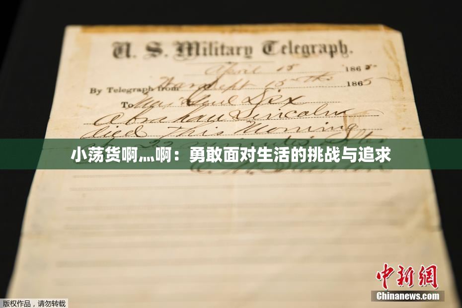 小荡货啊灬啊：勇敢面对生活的挑战与追求