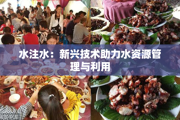 水注水：新兴技术助力水资源管理与利用