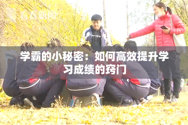 学霸的小秘密：如何高效提升学习成绩的窍门