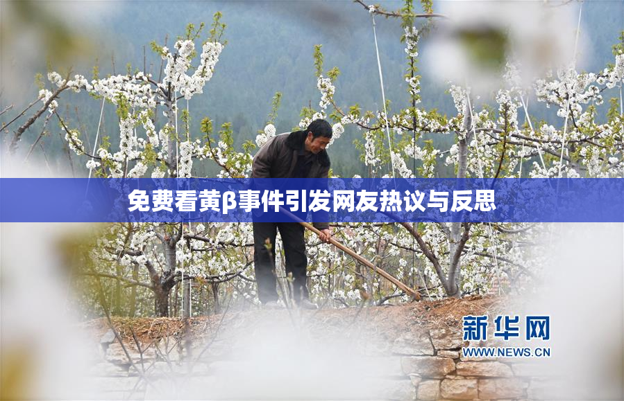 免费看黄β事件引发网友热议与反思