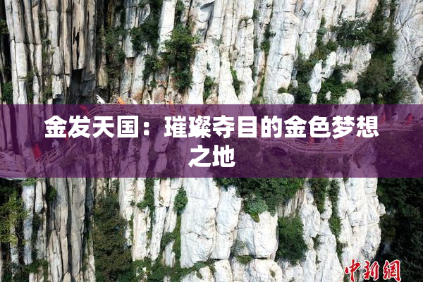 金发天国：璀璨夺目的金色梦想之地