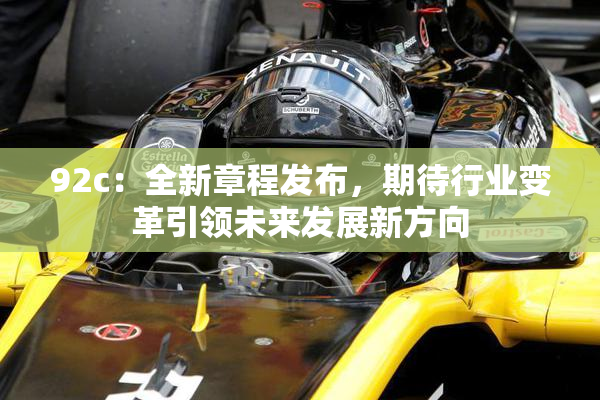 92c：全新章程发布，期待行业变革引领未来发展新方向