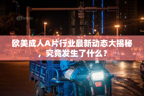 欧美成人A片行业最新动态大揭秘，究竟发生了什么？