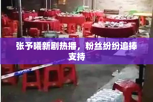 张予曦新剧热播，粉丝纷纷追捧支持