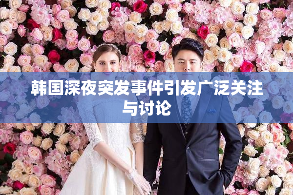 韩国深夜突发事件引发广泛关注与讨论