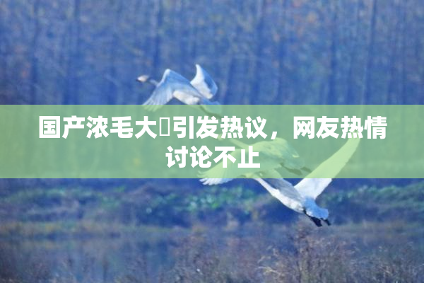 国产浓毛大泬引发热议，网友热情讨论不止