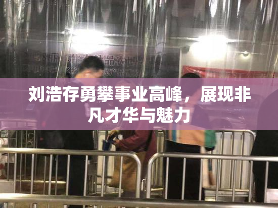 刘浩存勇攀事业高峰，展现非凡才华与魅力