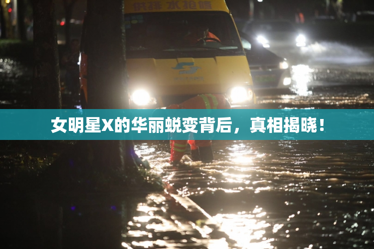 女明星X的华丽蜕变背后，真相揭晓！