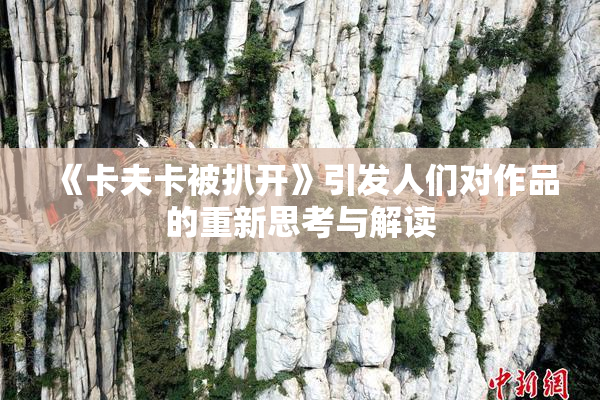 《卡夫卡被扒开》引发人们对作品的重新思考与解读