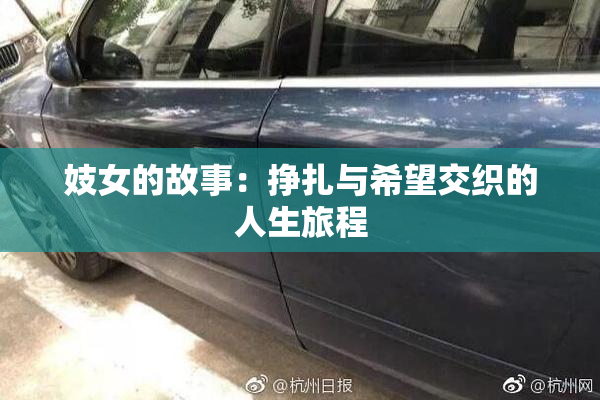 妓女的故事：挣扎与希望交织的人生旅程