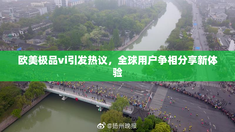 欧美极品vi引发热议，全球用户争相分享新体验