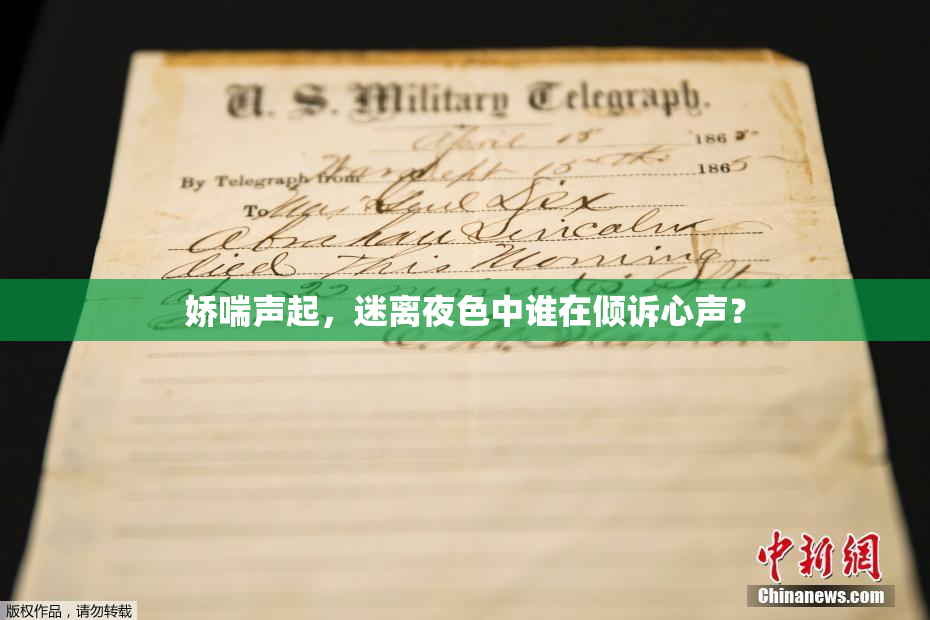 娇喘声起，迷离夜色中谁在倾诉心声？