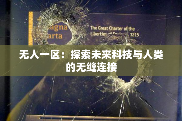 无人一区：探索未来科技与人类的无缝连接