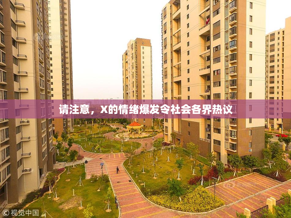 请注意，X的情绪爆发令社会各界热议