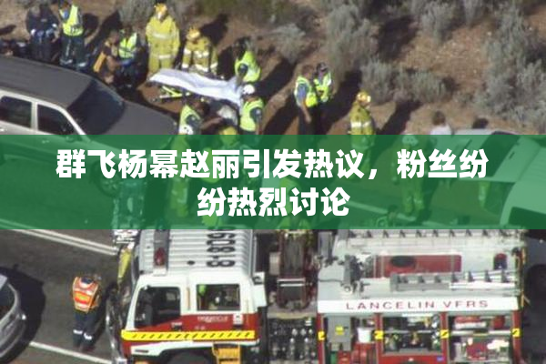 群飞杨幂赵丽引发热议，粉丝纷纷热烈讨论