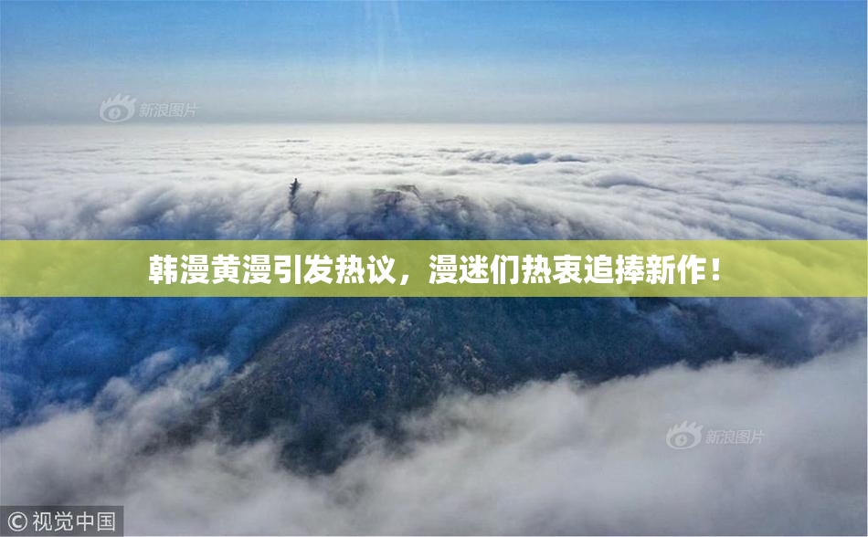 韩漫黄漫引发热议，漫迷们热衷追捧新作！