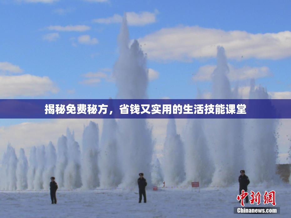 揭秘免费秘方，省钱又实用的生活技能课堂