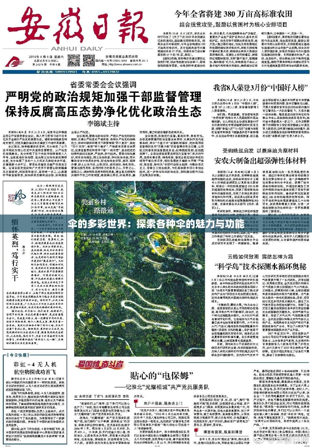 伞的多彩世界：探索各种伞的魅力与功能