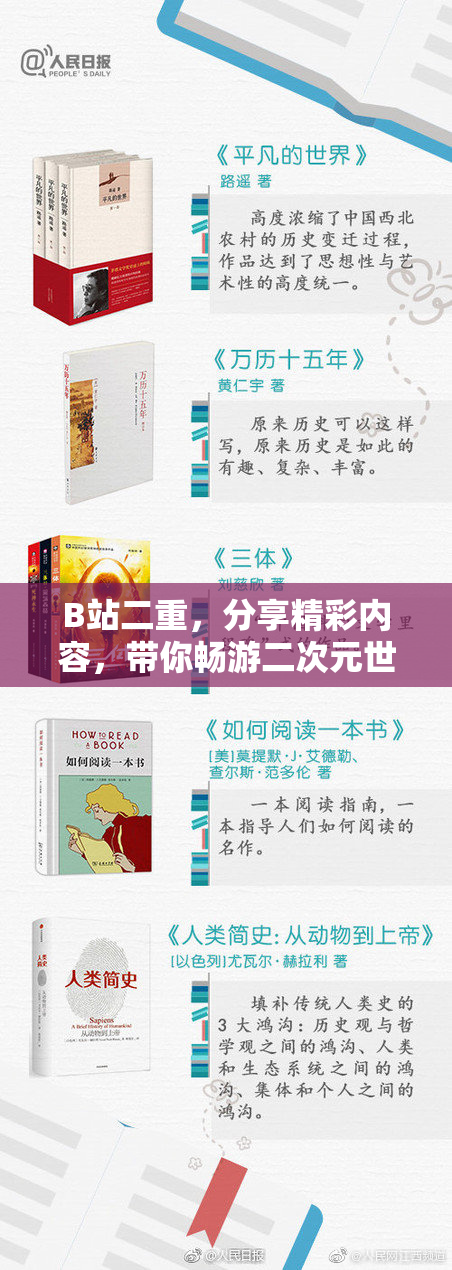 B站二重，分享精彩内容，带你畅游二次元世界！