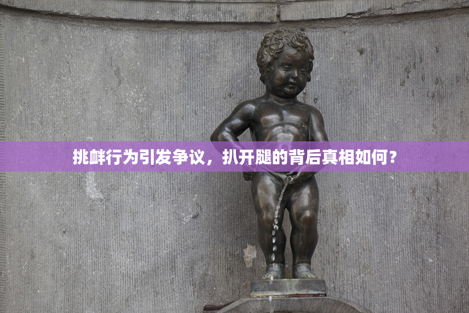 挑衅行为引发争议，扒开腿的背后真相如何？