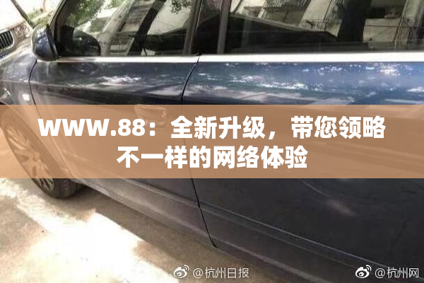 WWW.88：全新升级，带您领略不一样的网络体验