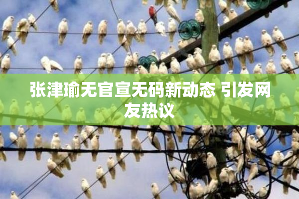 张津瑜无官宣无码新动态 引发网友热议