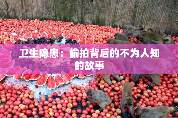 卫生隐患：偷拍背后的不为人知的故事