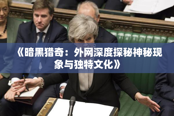 《暗黑猎奇：外网深度探秘神秘现象与独特文化》