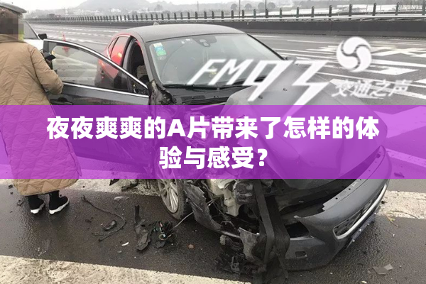 夜夜爽爽的A片带来了怎样的体验与感受？