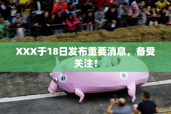 XXX于18日发布重要消息，备受关注！