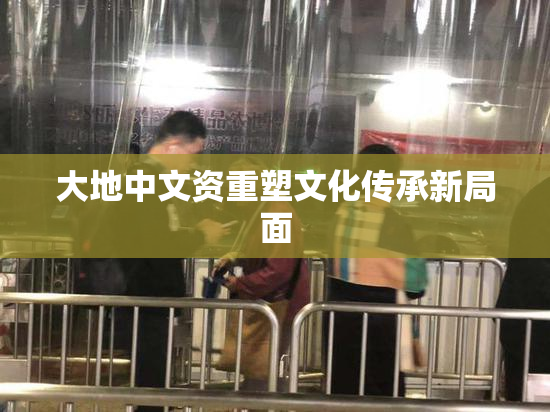 大地中文资重塑文化传承新局面