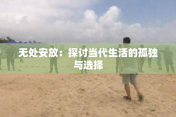 无处安放：探讨当代生活的孤独与选择